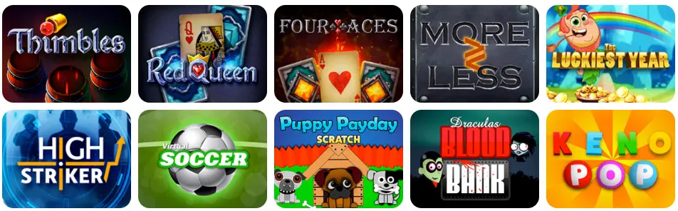 Jeux en ligne INSTASINO CASINO